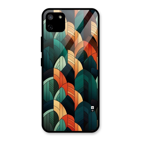 Abstract Seamless Pattern Glass Back Case for Realme C11