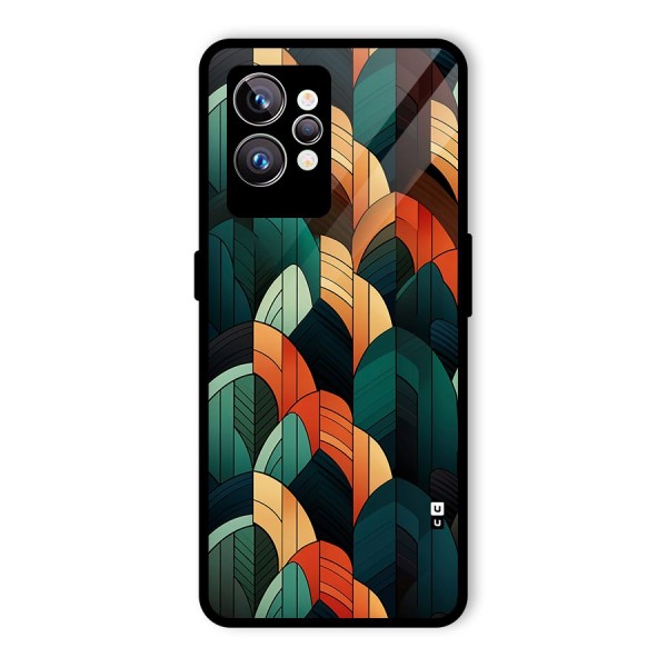 Abstract Seamless Pattern Glass Back Case for Realme GT2 Pro