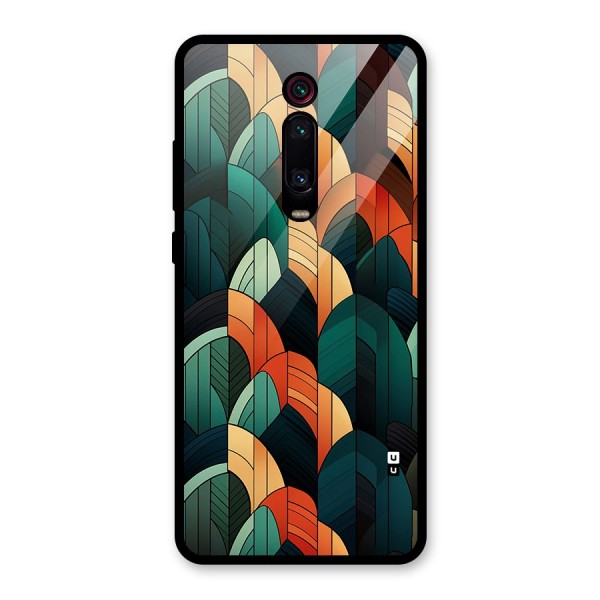 Abstract Seamless Pattern Glass Back Case for Redmi K20 Pro