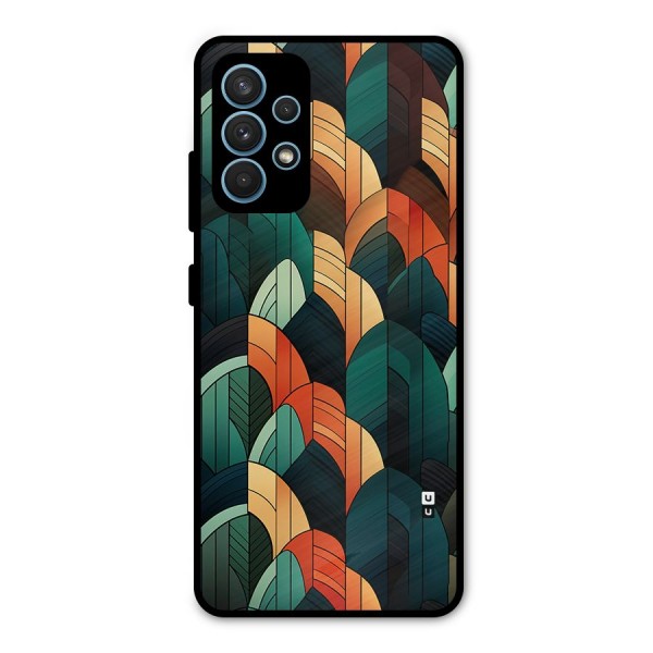 Abstract Seamless Pattern Metal Back Case for Galaxy A32