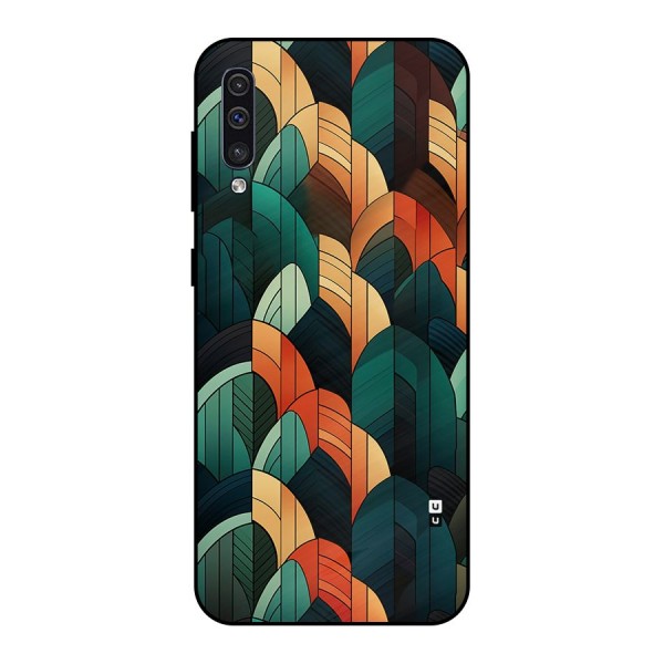 Abstract Seamless Pattern Metal Back Case for Galaxy A50