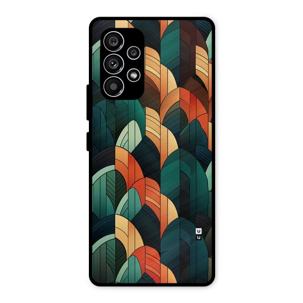 Abstract Seamless Pattern Metal Back Case for Galaxy A53 5G