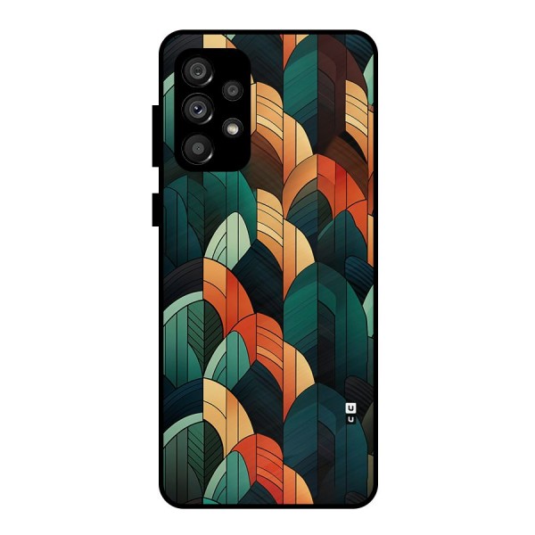 Abstract Seamless Pattern Metal Back Case for Galaxy A73 5G