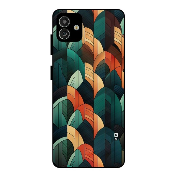 Abstract Seamless Pattern Metal Back Case for Galaxy M13 5G