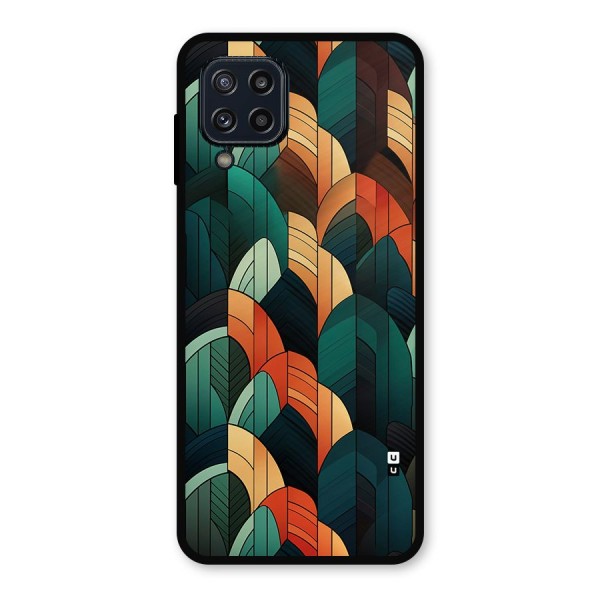 Abstract Seamless Pattern Metal Back Case for Galaxy M32