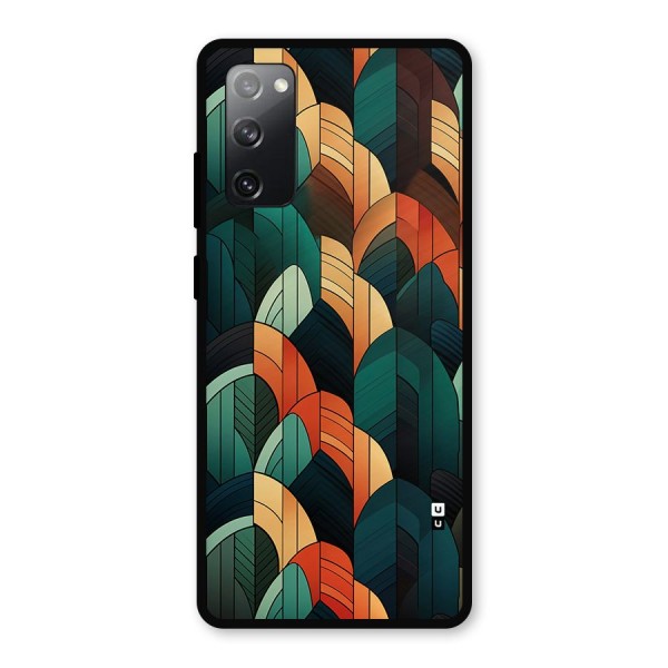 Abstract Seamless Pattern Metal Back Case for Galaxy S20 FE