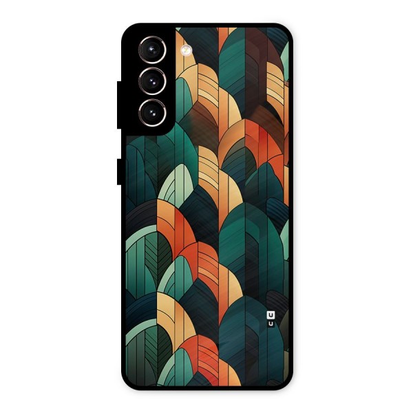 Abstract Seamless Pattern Metal Back Case for Galaxy S21 5G