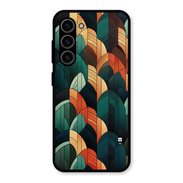 Abstract Seamless Pattern Metal Back Case for Galaxy S23