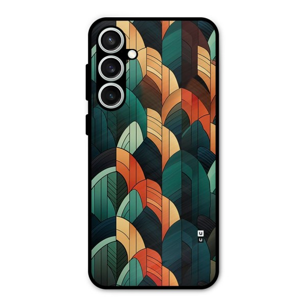 Abstract Seamless Pattern Metal Back Case for Galaxy S23 FE