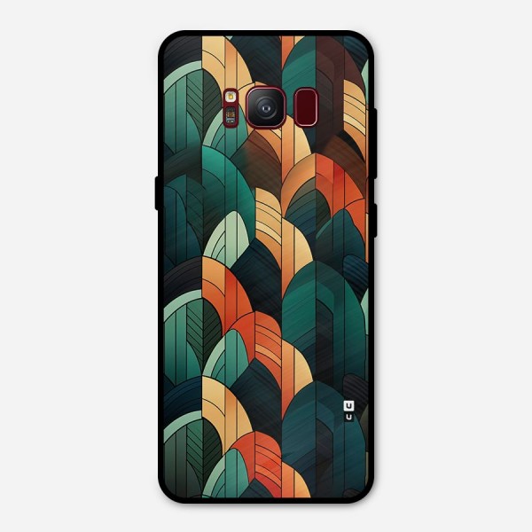 Abstract Seamless Pattern Metal Back Case for Galaxy S8