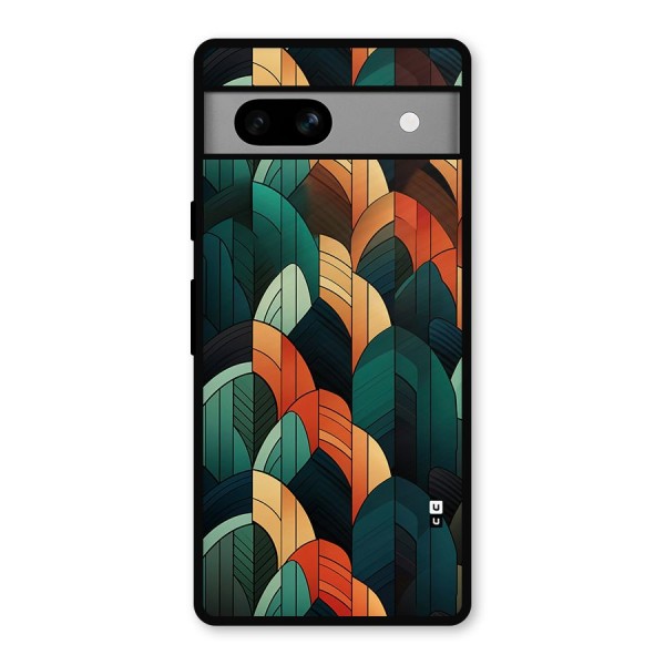 Abstract Seamless Pattern Metal Back Case for Google Pixel 7a