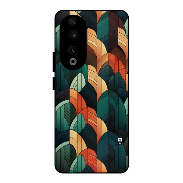 Abstract Seamless Pattern Metal Back Case for Honor 90