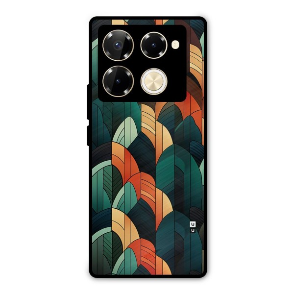 Abstract Seamless Pattern Metal Back Case for Infinix Note 40 Pro