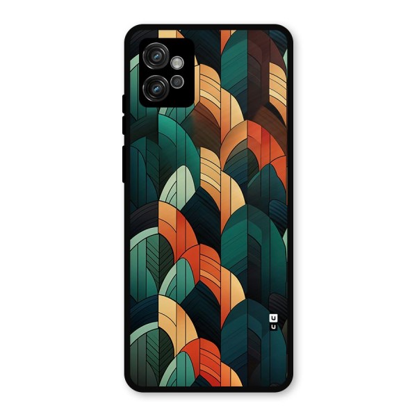 Abstract Seamless Pattern Metal Back Case for Moto G32