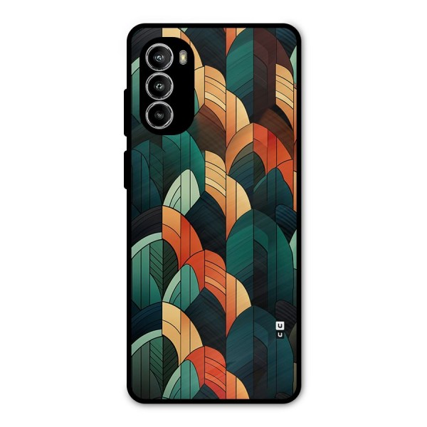 Abstract Seamless Pattern Metal Back Case for Moto G52