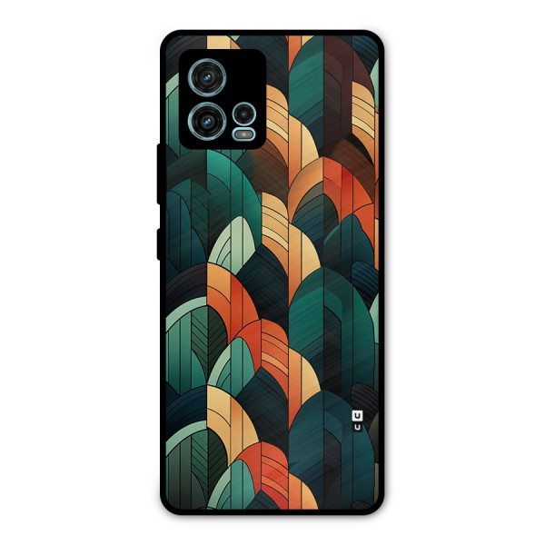 Abstract Seamless Pattern Metal Back Case for Moto G72