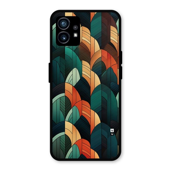 Abstract Seamless Pattern Metal Back Case for Nothing Phone 1