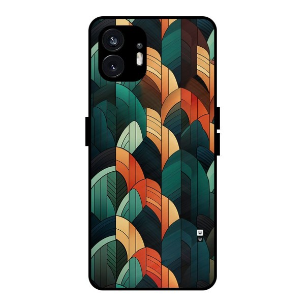 Abstract Seamless Pattern Metal Back Case for Nothing Phone 2