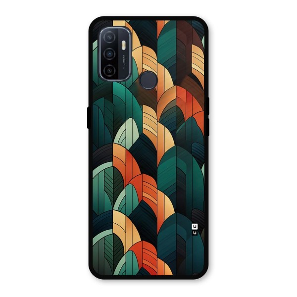 Abstract Seamless Pattern Metal Back Case for Oppo A53