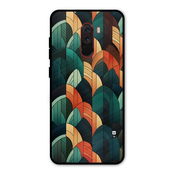 Abstract Seamless Pattern Metal Back Case for Poco F1