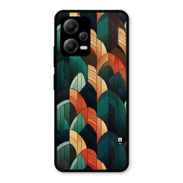 Abstract Seamless Pattern Metal Back Case for Poco X5