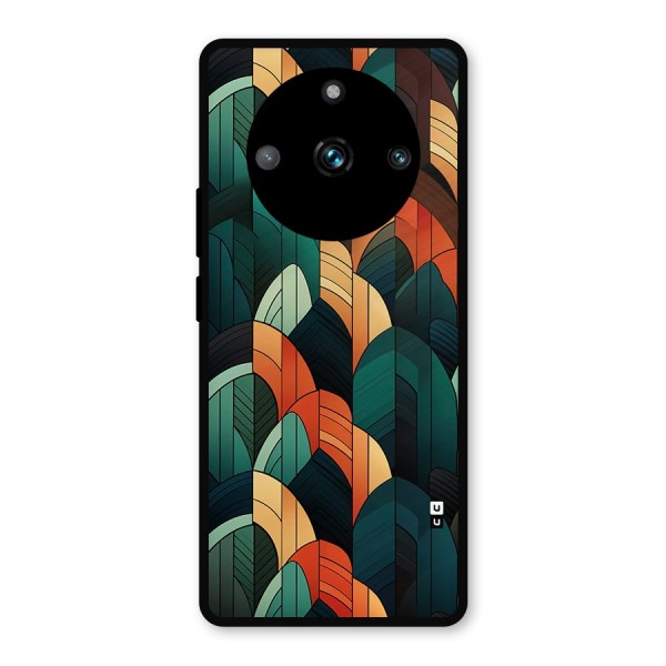 Abstract Seamless Pattern Metal Back Case for Realme 11 Pro