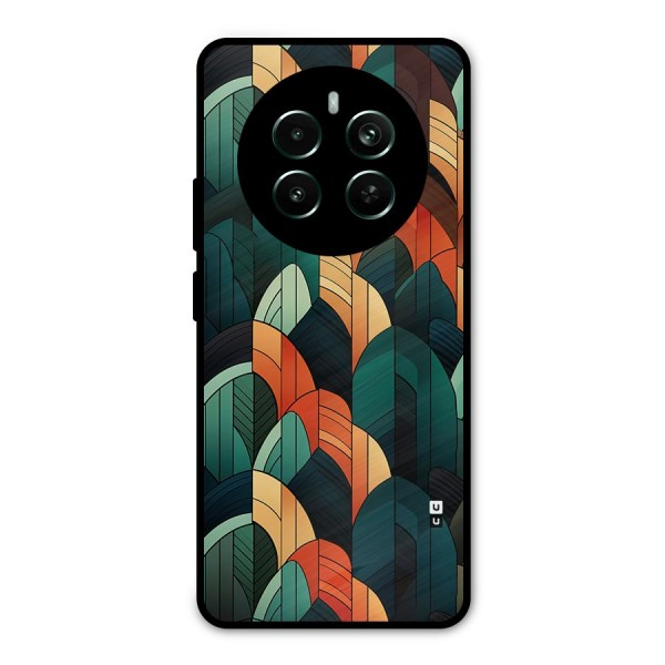 Abstract Seamless Pattern Metal Back Case for Realme 12 Plus