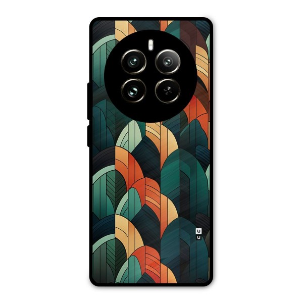 Abstract Seamless Pattern Metal Back Case for Realme 12 Pro