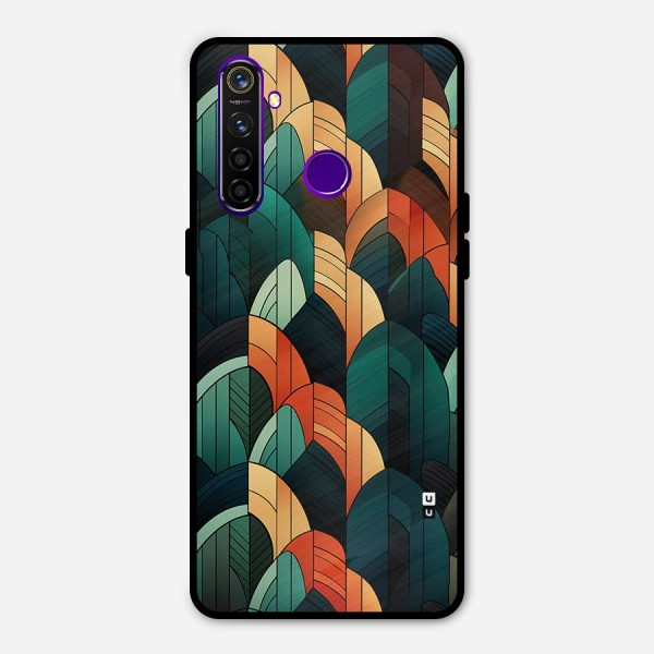 Abstract Seamless Pattern Metal Back Case for Realme 5 Pro