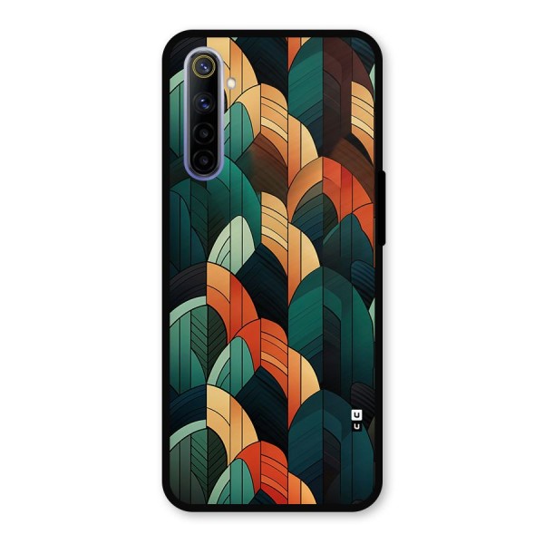 Abstract Seamless Pattern Metal Back Case for Realme 6