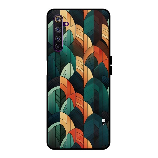 Abstract Seamless Pattern Metal Back Case for Realme 6 Pro