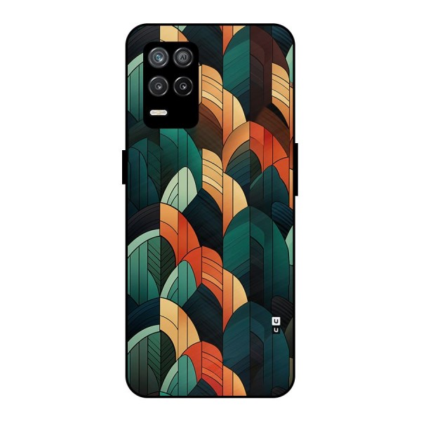 Abstract Seamless Pattern Metal Back Case for Realme 8 5G