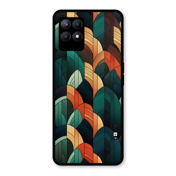 Abstract Seamless Pattern Metal Back Case for Realme 8i