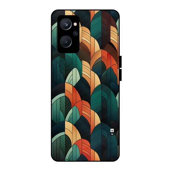 Abstract Seamless Pattern Metal Back Case for Realme 9i 5G