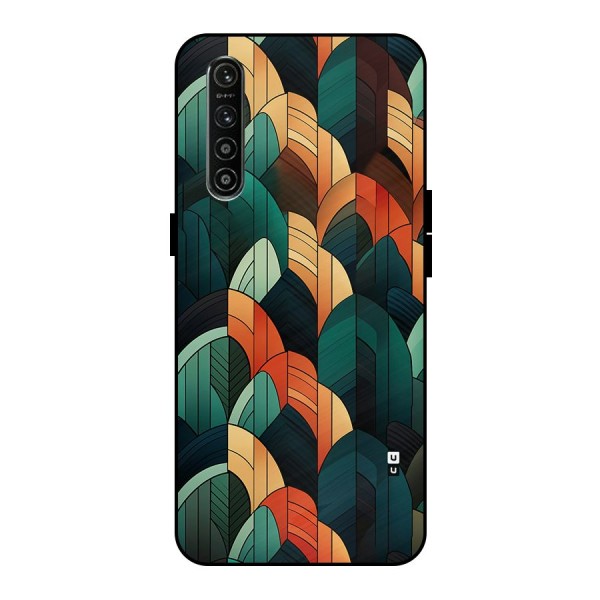 Abstract Seamless Pattern Metal Back Case for Realme XT