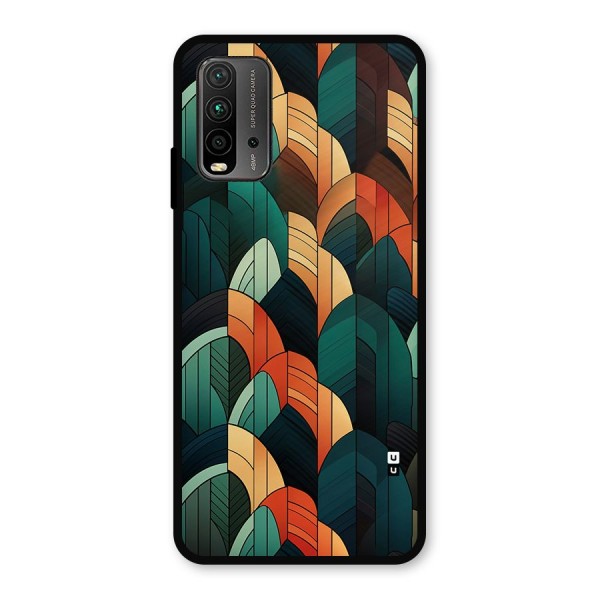 Abstract Seamless Pattern Metal Back Case for Redmi 9 Power