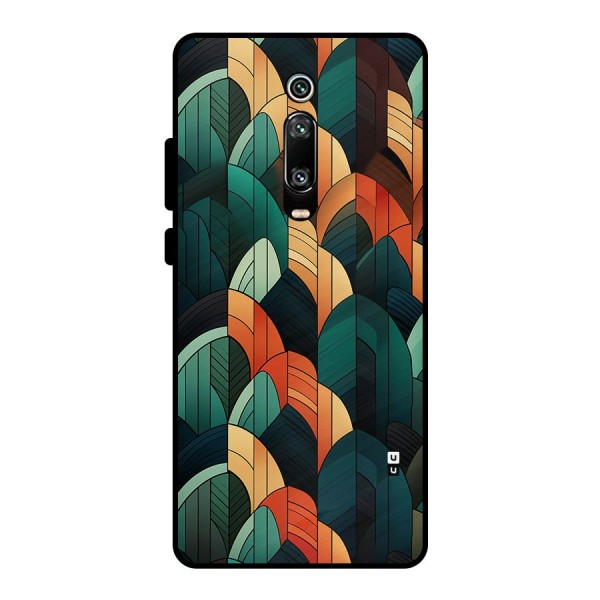 Abstract Seamless Pattern Metal Back Case for Redmi K20