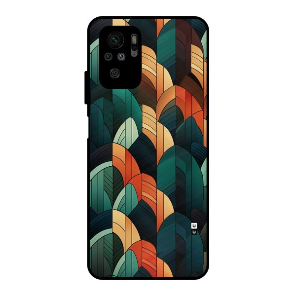 Abstract Seamless Pattern Metal Back Case for Redmi Note 10