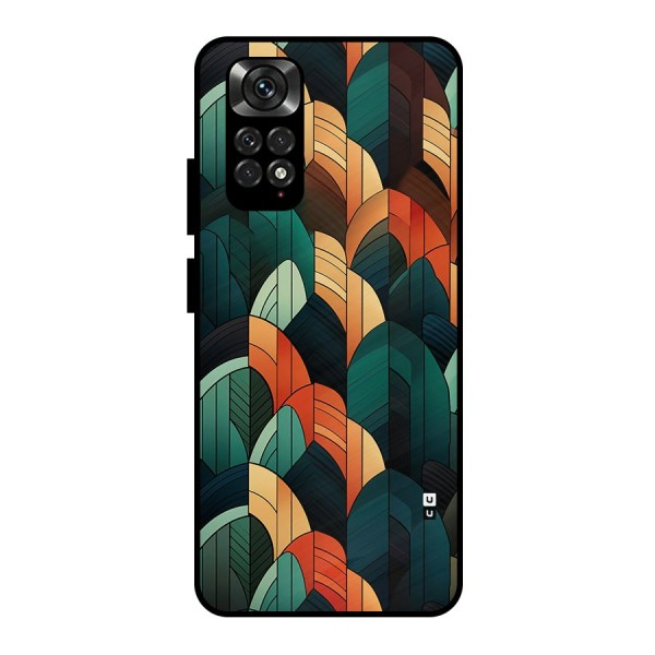 Abstract Seamless Pattern Metal Back Case for Redmi Note 11 Pro