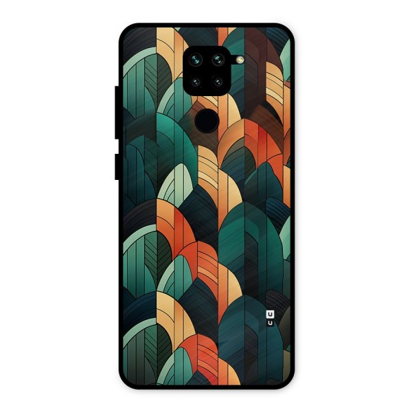 Abstract Seamless Pattern Metal Back Case for Redmi Note 9