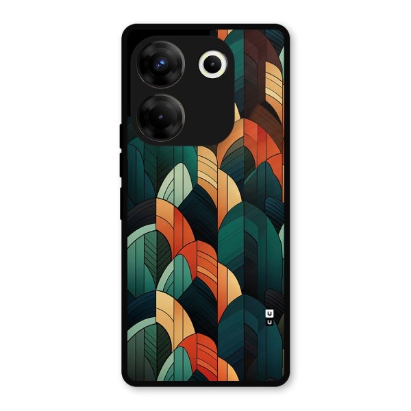 Abstract Seamless Pattern Metal Back Case for Tecno Camon 20