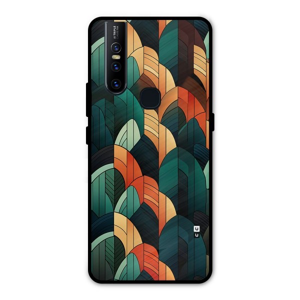 Abstract Seamless Pattern Metal Back Case for Vivo V15