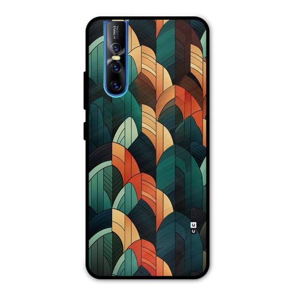 Abstract Seamless Pattern Metal Back Case for Vivo V15 Pro