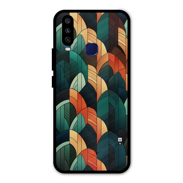 Abstract Seamless Pattern Metal Back Case for Vivo V17