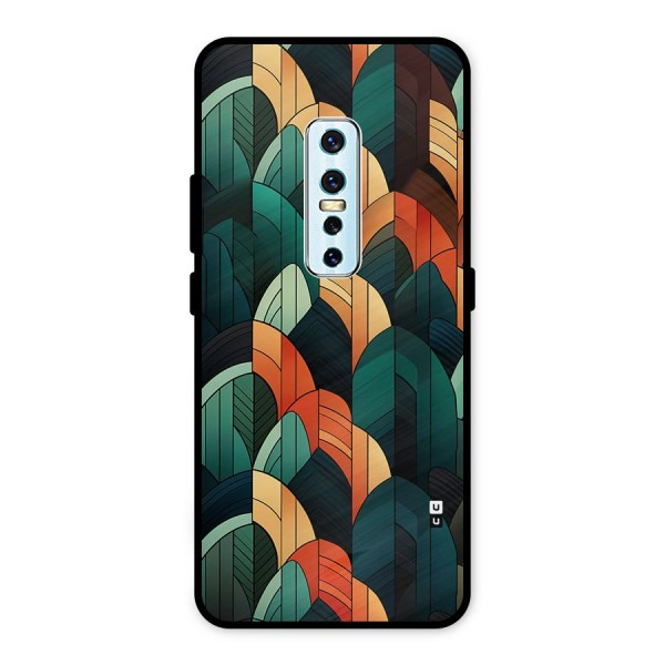 Abstract Seamless Pattern Metal Back Case for Vivo V17 Pro