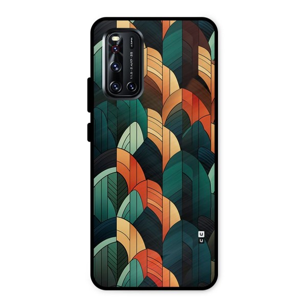 Abstract Seamless Pattern Metal Back Case for Vivo V19