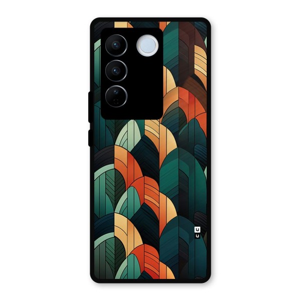 Abstract Seamless Pattern Metal Back Case for Vivo V27