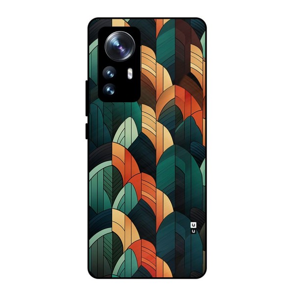 Abstract Seamless Pattern Metal Back Case for Xiaomi 12 Pro