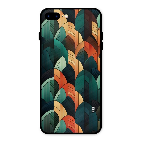 Abstract Seamless Pattern Metal Back Case for iPhone 7 Plus