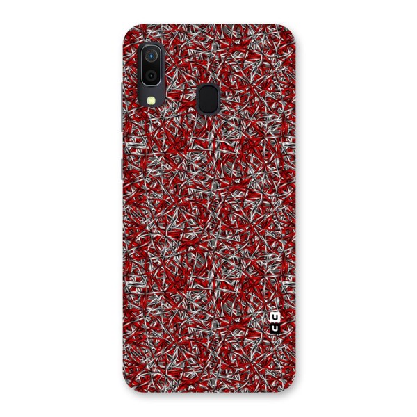 Abstract Threads Back Case for Galaxy A20